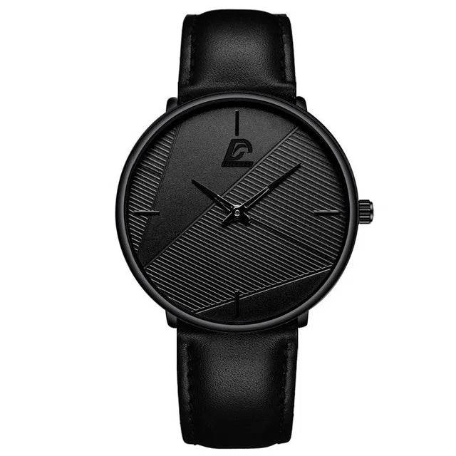Fashion Mens Minimalist Watches Simple Men Business Ultra Thin Stainless Steel Mesh Belt Quartz Wrist Watch relogio masculino - Zonashopper Express