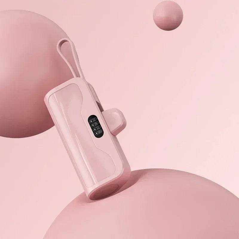 5000mAh Mini Power Bank 2 IN 1 Fast Mobile Phone Charger External Battery Power Bank Plug Play For iPhone and Type-c - Zonashopper Express