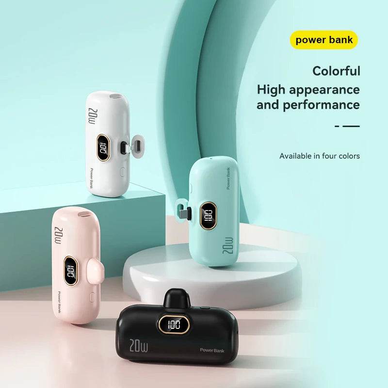 Xiaomi 30000mAh Mini Portable Power Bank 20W Fast Charging Capsual Spare External Battery For Huawei Samsung iPhone Xiaomi - Zonashopper Express
